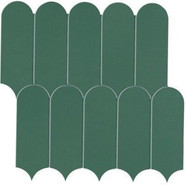 Мозаика Prism Emerald Mosaico Bead (A4Z6) 29,7x29,6 керамика матовая, зеленый