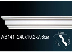 Перфект Карниз потолочный гладкий AB141