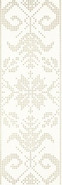 Декор Caya Bianco Inserto A Paradyz Ceramika 25x75 матовый керамический 5900144006843