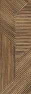 Настенная плитка Woodskin Brown Struktura B 29.8x89.8 матовая керамическая