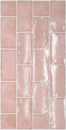 Настенная плитка Altea Dusty Pink 7,5x15 Equipe глянцевая керамическая 27614