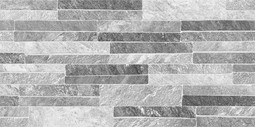 Керамогранит GT191VG Trick_GT Серый 30x60 Global Tile матовый, рельефный (рустикальный) универсальная плитка