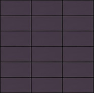 Мозаика Seta Melanzana керамика 30х30 см Appiani матовая чип 50х100 мм, фиолетовый SET 2006