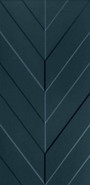 Настенная плитка 4D Chevron Deep Blue Matt Rett керамическая