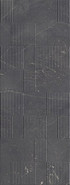 Настенная плитка Queens Marquina 45x120 Porcelanosa Nolita Nyc матовая, рельефная (структурированная) керамическая 38657