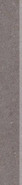 Плинтус Kone Grey Battiscopa Matt AUOX 7,2x60 пог. м керамогранит