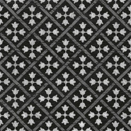 Керамогранит Guadalupe Black 18.7x18.7 Monopole сатинированный универсальная плитка 81203