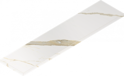 Ступень угловая Stellaris Calacatta Gold Scalino 33x120 Angolare Sx керамогранит матовая Italon 620070002606