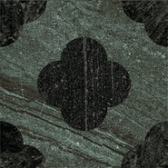 Керамогранит Pin Green Black 18.6х18.6 41ZERO42 Dandy матовый универсальная плитка 4101204