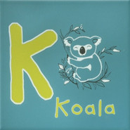 Декор OS/A237/5281 Зоопарк "K" матовый 20х20 Kerama Marazzi керамический