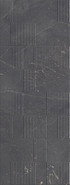 Настенная плитка Queens Marquina 45x120 Porcelanosa Nolita Nyc матовая, рельефная (структурированная) керамическая 38657