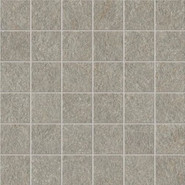 Мозаика Boost Mineral Grey Mosaico 30х30 керамогранит матовая, серый AIGU