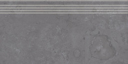 Ступень DD205120R/GR Про Лаймстоун Серый Темный натуральный обрезной 30x60x0,9 керамогранит Kerama Marazzi