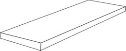 Ступень угловая Rive Bella Riva Scalino Angolare Sx 33x120 / Риве Белла Рива Лев 33x120 матовая