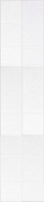 Настенная плитка Monopole Esencia Relieve Blanco Brillo 10x30 (1,02), глянцевая керамическая