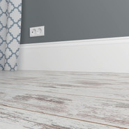 Плинтус Base 007 W 2440 мм Ultrawood мдф под покраску