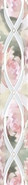 Бордюр Розовый Свет 4х40 Belleza глянцевый керамический 05-01-1-46-03-41-359-0