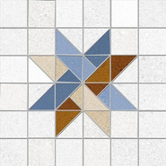 Керамогранит Arcole-R Azul 20x20 универсальный матовый