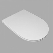 Крышка-сиденье для унитаза Kerasan Aquatech 379101 bi/cr микролифт