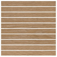 Мозаика Due Cognac Mosaic 30x30 керамогранит Living Ceramics матовая, коричневый LV10664