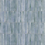Настенная плитка Wynn Bleu 15x30 Mainzu глянцевая, рельефная (структурированная) керамическая PT03372