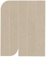 Мозаика Boost Natural Ash Mosaico Piano 40.5х50 см керамика Atlas Concorde Italy матовая, бежевый AHHF