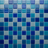 Мозаика Kaskad 2.5x2.5 стеклянная 29.5x29.5