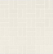 Мозаика Aplomb White Mosaico Net 30x30 керамика матовая, белый A6SU