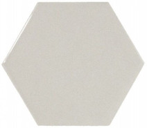 Настенная плитка Hexagon Light Grey керамическая