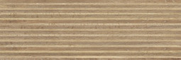 Настенная плитка Japandi Коричневый Рельеф 25x75 Meissen матовая керамическая 16488