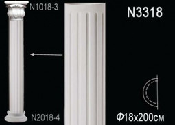 Полуколонна N3318 (2) Перфект полиуретан