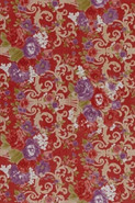 Декор Fioritura Su Rosso (1сет=2шт.) керамический