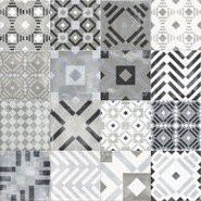 Керамогранит Labyrinth Mix Grey 20x20 универсальный матовый
