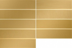 Декор Gradient Decor Gold Matt (109169) 7,5х30 Wow матовый керамический