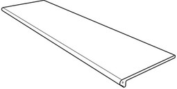 Ступень фронтальная Petra Orce 33х120 круглый керамогранит матовая 00000039814