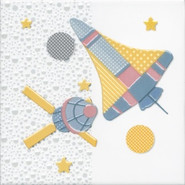 Декор VT/A371/5009 Бон Вояж "Шаттл" 20х20 Kerama Marazzi матовый керамический