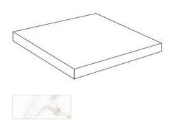 Ступень угловая Achk Scalino Angolare Venato Luc. 33x33 керамогранит