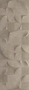 Декор Icon Shape Taupe настенный 30x90 матовый керамический