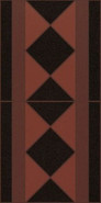 Бордюр Cenefa Basildon Terra 15,8x31,6 керамический