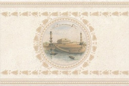 Декор STG/A566/8262 Золотой Пляж Колонны 20х30 Kerama Marazzi матовый керамический