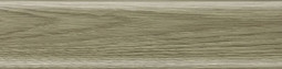 Плинтус Salag с кабель каналом NGF 56 Ясень Пастель с мягким краем 23х56х2500