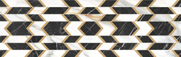 Керамогранит Era Gold White Brillo M-77 Colorker 31.6x100 глянцевый настенная плитка 223585