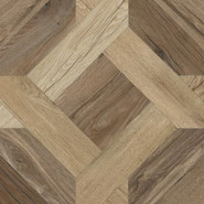 Керамогранит 0005047 Nordik Wood Mansion Gold/Brown 60x60 универсальный матовый