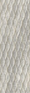 Декор Dec Ninfa R90 Silver 30x90 глянцевый, рельефный керамический