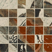 Мозаика MK.BRE PH6 30 керамогранит 30х30 см Imola Ceramica The Room матовая, бежевый, коричневый, серый, черный