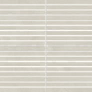 Мозаика Континуум Пьюр Стрип керамогранит 30х30 см матовая, серый 610110001026