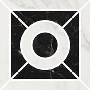 Вставка ID93 Фрагонар Наборный Белый 9.9x9.9 Kerama Marazzi матовый