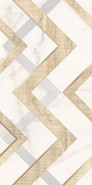 Декор Apulia Oro Geometria Azori 31.5x63 глянцевый, матовый керамический 589002001