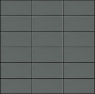 Мозаика Seta Mirto керамика 30х30 см Appiani матовая чип 50х100 мм, серый SET 2009