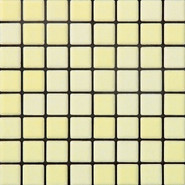Мозаика Anthologhia Forsizia керамика 30х30 см Appiani полуглянцевая чип 25х25 мм, желтый MOS 7014